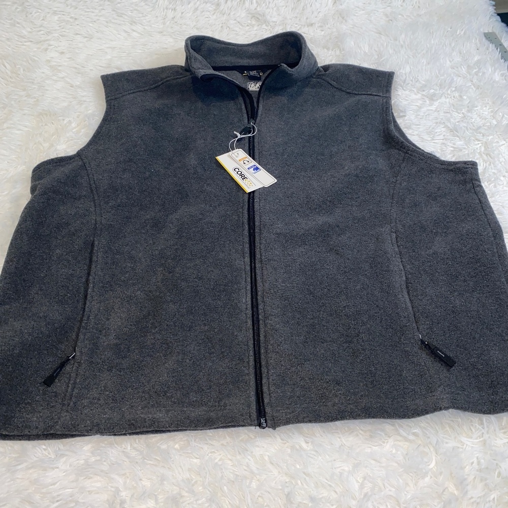 NWT Core 365 Fleece Zip-up Vest XXL